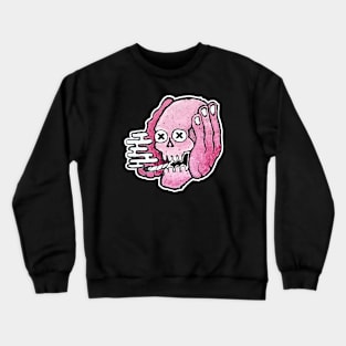 flesh monster skull Crewneck Sweatshirt